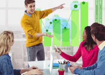 Growth team analysing funnel performance and customer journey data to optimise conversions and revenue at scale